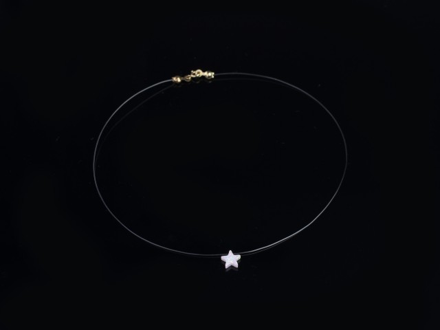 Choker aur 14 k si steluta opal CBL 117